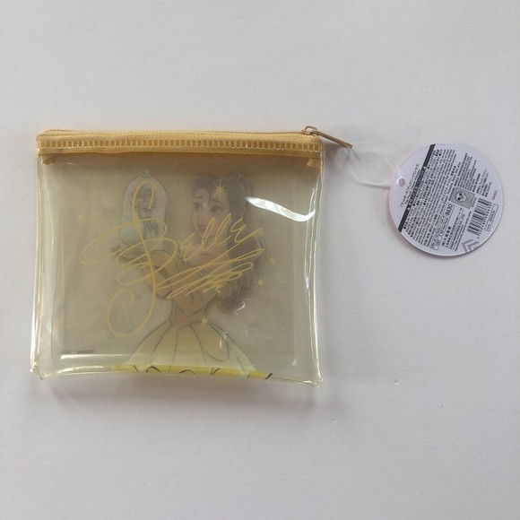 Taste Beauty Disney Belle Set of 5 Flavored Lip Glosses + Belle Flat Pouch - Picture 5 of 8